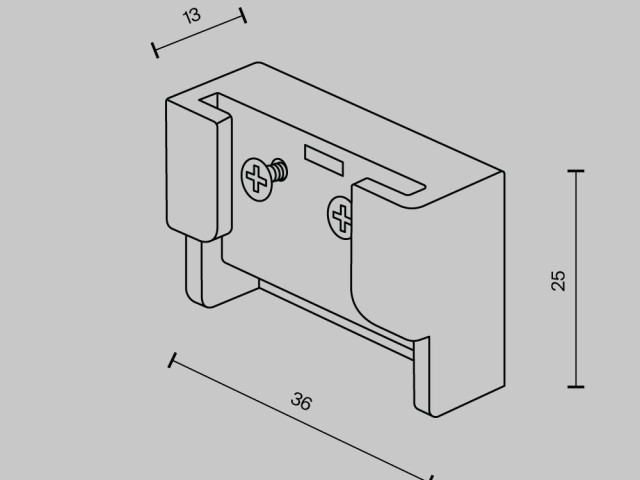 Комплектующие для текстильной подвесной системы Technical TRA130BECDuo-B фото:5