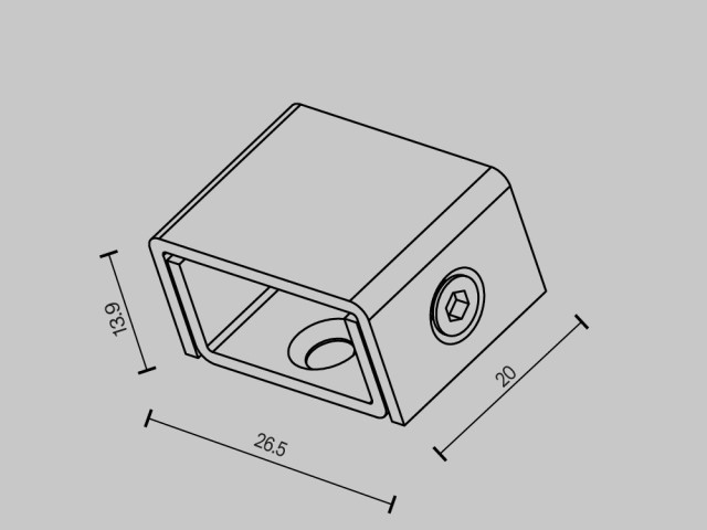 Комплектующие для трековой системы Technical TRA160H-B фото:1172