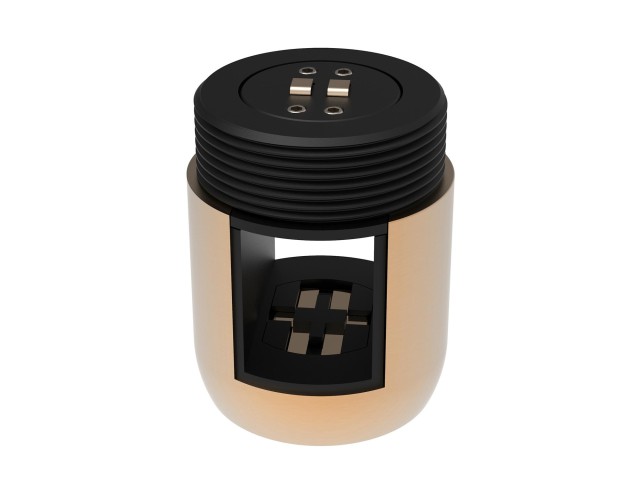 Держатель трека ART-APRIORI-HOLDER-CON-A-POWER (GD) (Arlight, IP20 Металл, 3 года) фото:1