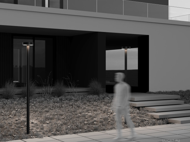 Садово-парковый светильник Outdoor O529FL-L30B3K фото:4