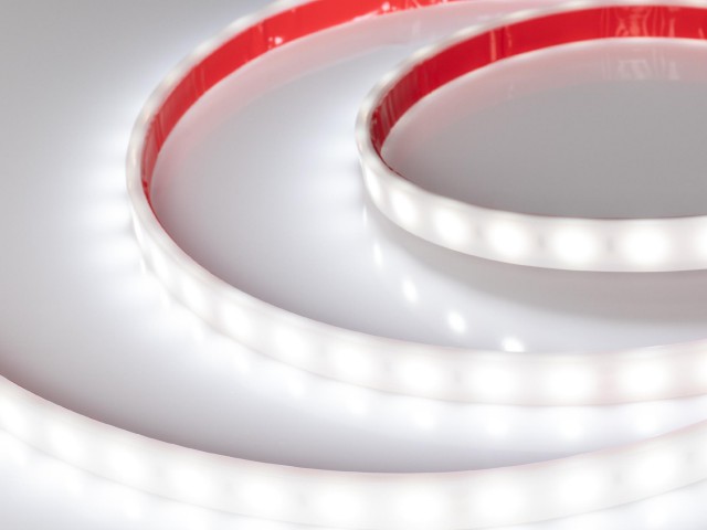 Лента RTW 2-5000PW 12V White6000 2x (5060, 300 LED, LUX) (Arlight, 14.4 Вт/м, IP66) фото:11