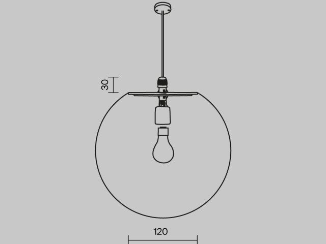 Уличный подвесной светильник Outdoor O594PL-01W фото:14