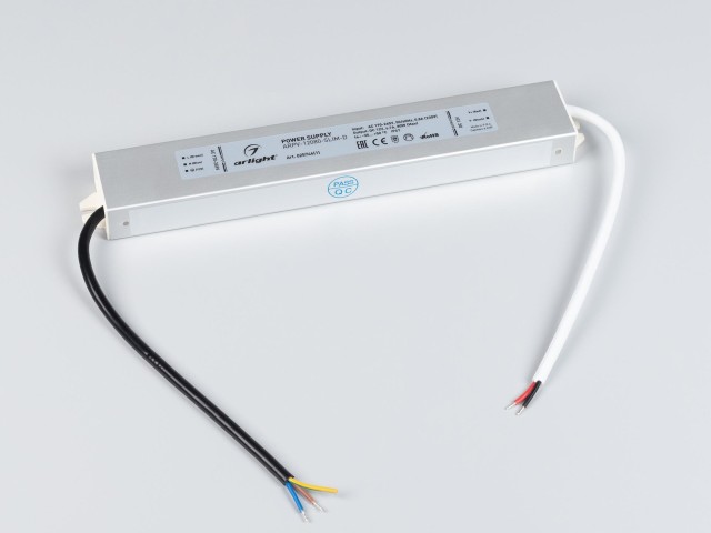 Блок питания ARPV-12080-SLIM-D (12V, 6.7A, 80W) (Arlight, IP67 Металл, 3 года) фото:1