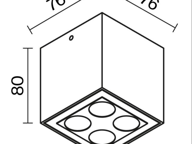 Потолочный светильник Outdoor O309CL-L8GF3K фото:13