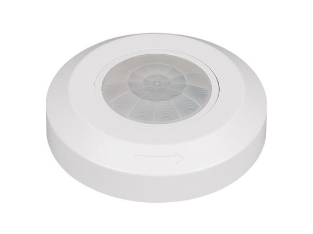 Датчик движения PRIME-PIR-SURFACE-R76-200W-WH (230V, 0.87A, SLIM) (Arlight, IP20 Пластик, 5 лет) фото:1