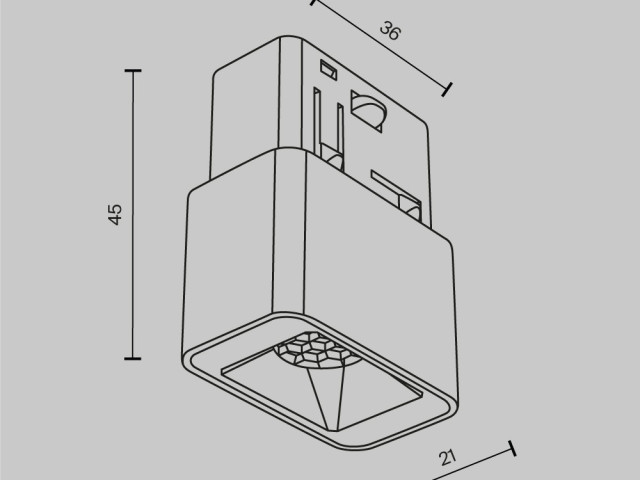 Трековый светильник Technical TR100-2-2W4K-S-W фото:17