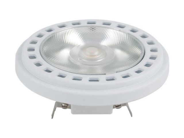 Лампа AR111-UNIT-G53-15W- Warm3000 (WH, 24 deg, 12V) (Arlight, Металл) фото:10