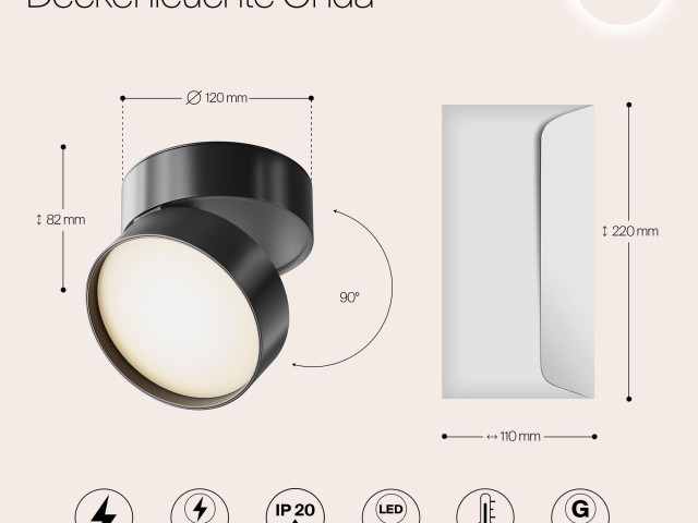 Потолочный светильник Technical C024CL-L18B фото:23