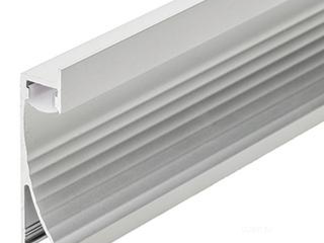Профиль с экраном ALU-WALL-US-2000 ANOD+FROST (Arlight, Алюминий) фото:8
