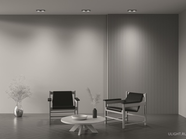 Встраиваемый светильник Technical DL086-02-GX53-SQ-B фото:8