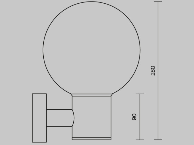 Уличный настенный светильник Outdoor O598WL-01B фото:10