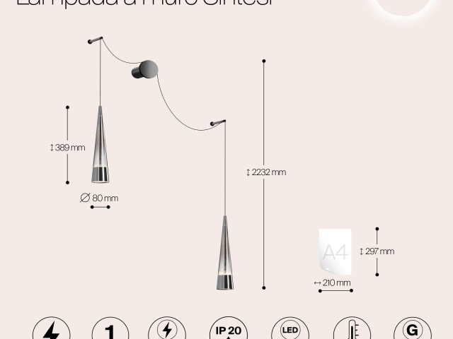 Настенный светильник (бра) Maytoni P090WL-L24CH3K фото:11