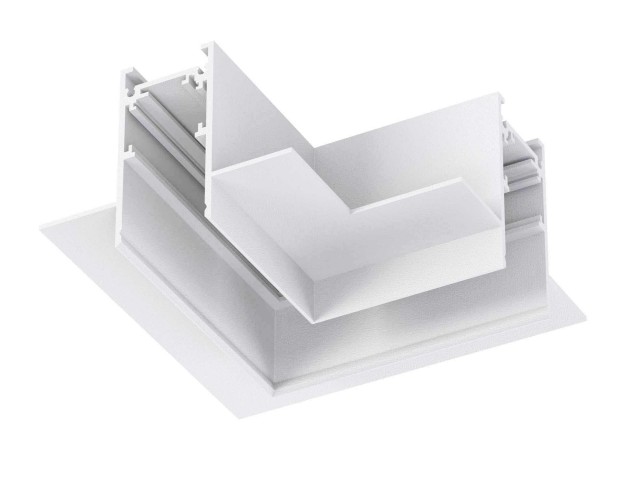 Коннектор угловой MAG-ORIENT-CON-2652-FDW-L90 (WH) (Arlight, IP20 Металл, 3 года) фото:1