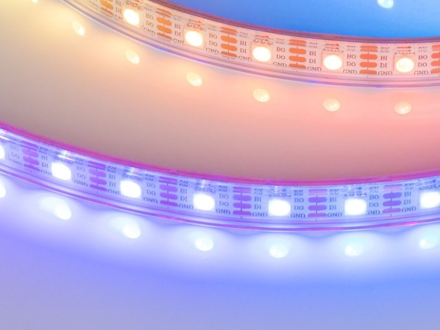 Лента герметичная SPI-P-B60-12mm 5V RGB-PX1-BPT (12 W/m, IP66, 5060, 5m) (Arlight, бегущий огонь) фото:3