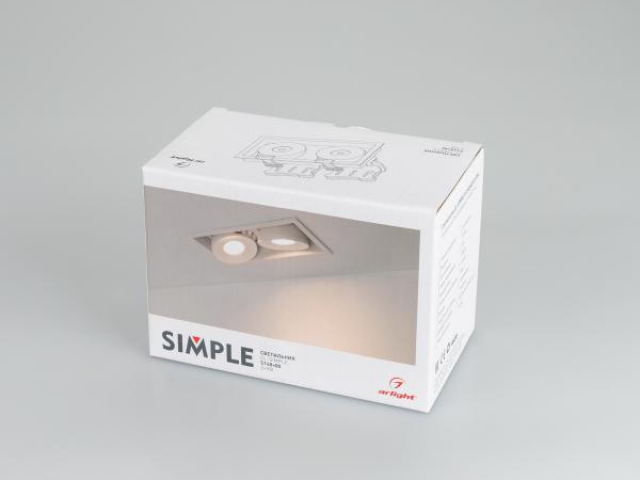 Светильник CL-SNODO-LUM-S148x80-2x9W Warm3000 (BK, 45 deg) (Arlight, IP20 Металл, 3 года) фото:11