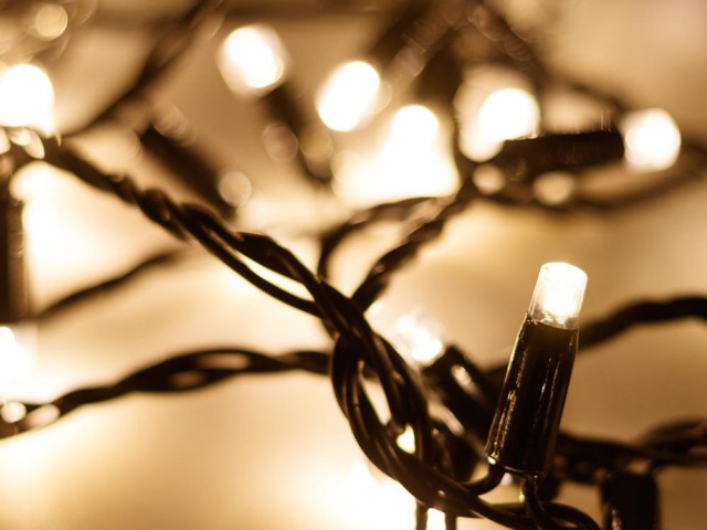 Светодиодная гирлянда ARD-STRING-CLASSIC-10000-BLACK-100LED-STD WARM (230V, 7W) (Ardecoled, IP65) фото:2