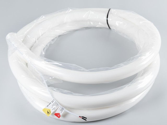 Лента герметичная MOONLIGHT-SIDE-A336-D40mm 24V Warm3000 360deg (15 W/m, IP65, 2835, 5m, wire x1) (Arlight, Вывод боковой, 3 года) фото:1