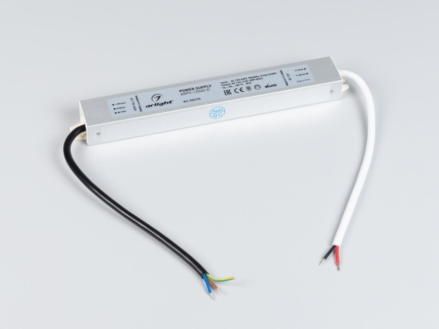 Блок питания ARPV-12040-D (12V, 3.3A, 40W) (Arlight, IP67 Металл, 3 года) фото:1
