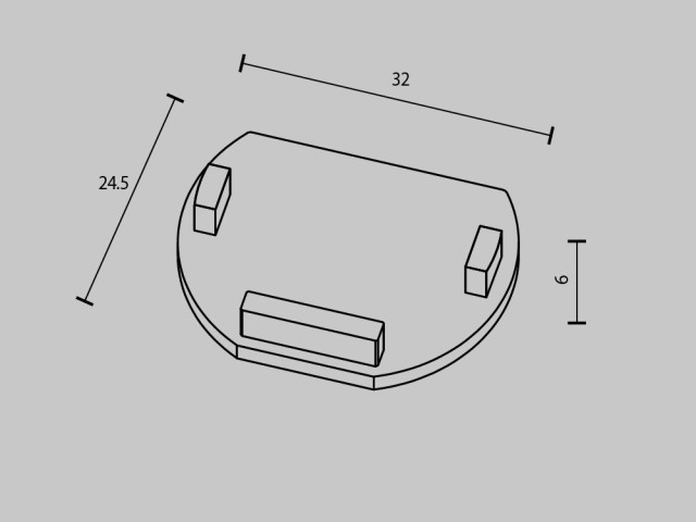 Комплектующие для трековой системы Technical TRAM034EC-R-41W фото:7
