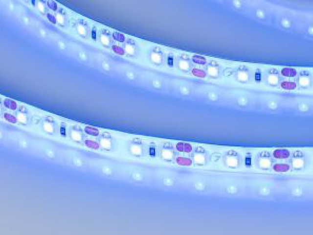 Лента герметичная RTW-SE-A120-8mm 12V Blue (9.6 W/m, IP65, 5m) (Arlight, 9.6 Вт/м, IP65) фото:5