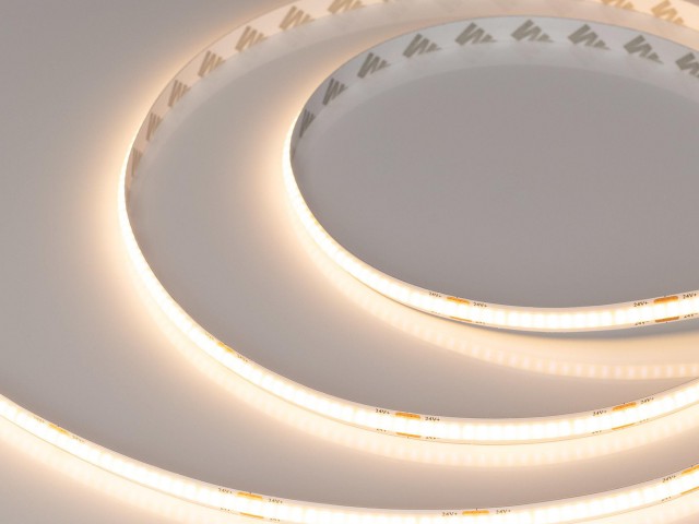 Лента COB-X320-8mm 24V Warm3000(8 W/m, IP20, CSP, 5m) (Arlight, -) фото:4