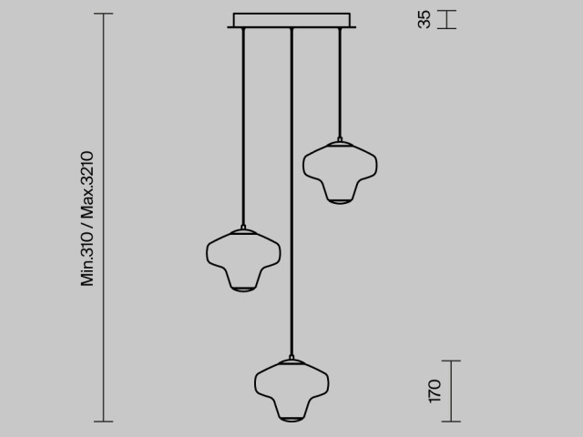 Подвесной светильник Maytoni MOD359PL-L17BS3K фото:12