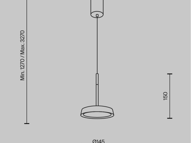 Подвесной светильник Maytoni MOD041PL-L15WG3K фото:12