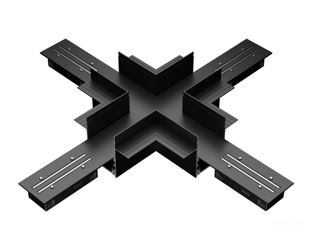 Соединительный элемент HOKASU OneLine Edgeless (X/RAL9005) фото:1