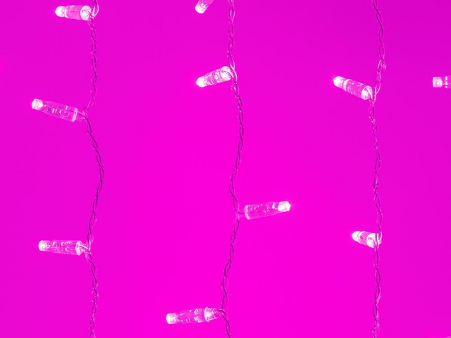 Светодиодная гирлянда ARD-CURTAIN-CLASSIC-2000x3000-CLEAR-760LED Pink (230V, 60W) (Ardecoled, IP65) фото:1