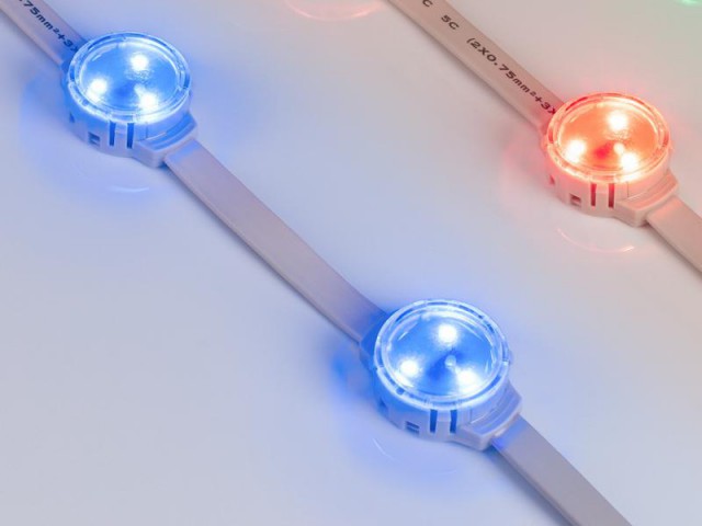 Модуль управляемый SOLEX-DMX-3535-3-12V RGB 120deg (D30x16mm, 0.75W, IP67) (Arlight, Пластик, 3 года) фото:5