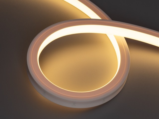 Лента герметичная NOVA-TOP-PU-A120-16x15mm 24V Warm3000 (10 W/m, IP68, 1m, wire x1) (Arlight, Полиуретан) фото:2