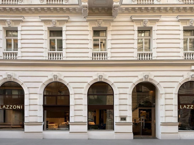 Освещение шоу-рума LAZZONI в Австрии