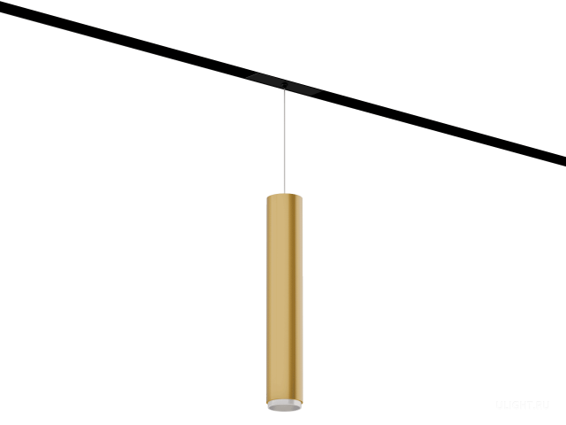 Светильник HOKASU OneLine Tube Hang Zoom (GOLD/D55/320mm — 3K/10W/12-50deg) фото:1