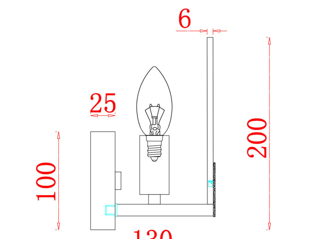 Настенный светильник (бра) Freya FR5237WL-01BS фото:5