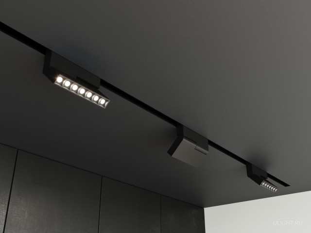Светильник HOKASU OneLine LS z (ral9005/3K/6W/60deg – 190mm/7) фото:17