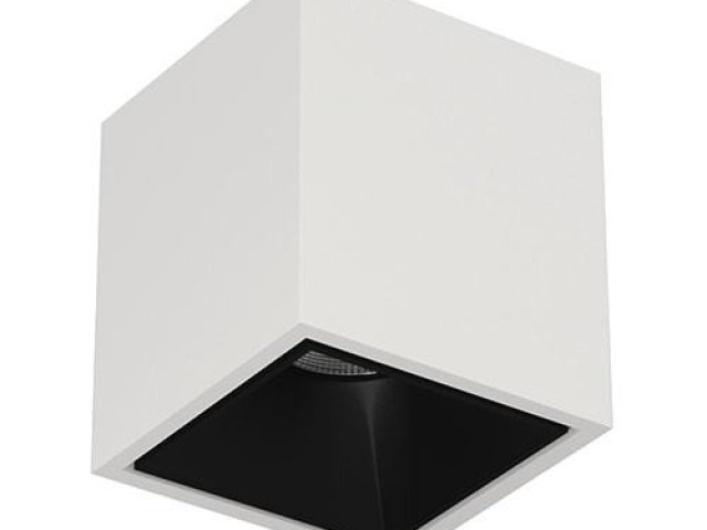 Накладной светодиодный светильник KUBING White Black фото:1