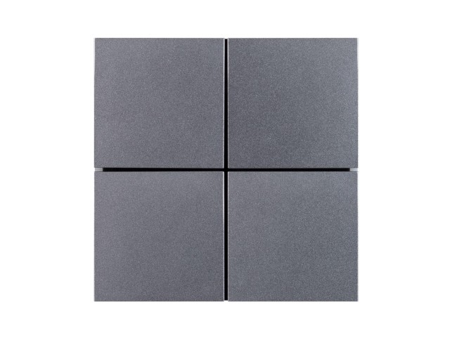 INTELLIGENT ARLIGHT Кнопочная панель KNX-304-23-IN Grey (BUS, Frameless) (IARL, IP20 Металл, 2 года) фото:2
