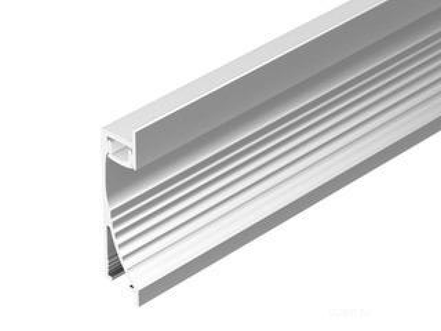 Профиль с экраном ALU-WALL-US-2000 ANOD+FROST (Arlight, Алюминий) фото:1