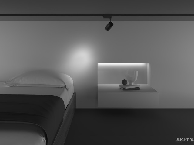 Трековый светильник Technical TR003-1-6W3K-S-B фото:2