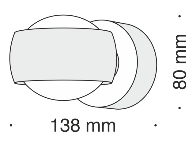 Настенный светильник (бра) Technical MOD072WL-L8W3K фото:3