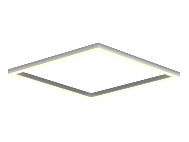 Светильник HOKASU Frame S50 (RAL9003/1219x1219mm/LT70 — 3K/104W) фото:15