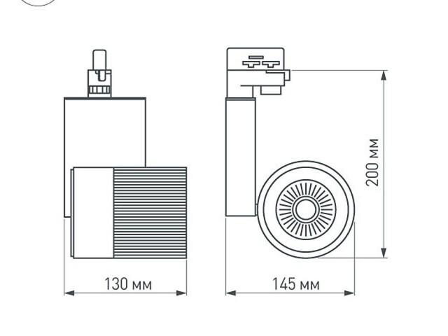 Светодиодный светильник LGD-2238SB-15W Day White 24deg (Arlight, IP20 Металл, 3 года) фото:2
