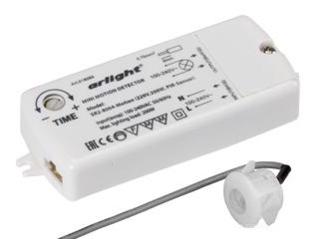 Датчик SR2-Motion (220V, 500W, PIR-Sensor) (Arlight, -) фото:1