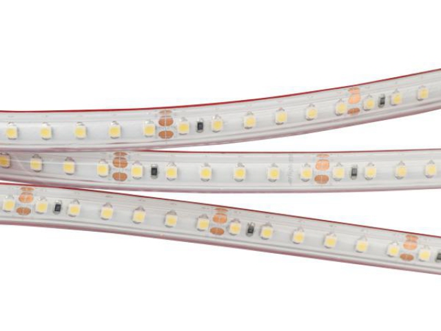Лента герметичная RTW-PS-A120-10mm 24V White6000 (9.6 W/m, IP67, 2835, 5m) (Arlight, 9.6 Вт/м, IP67) фото:1