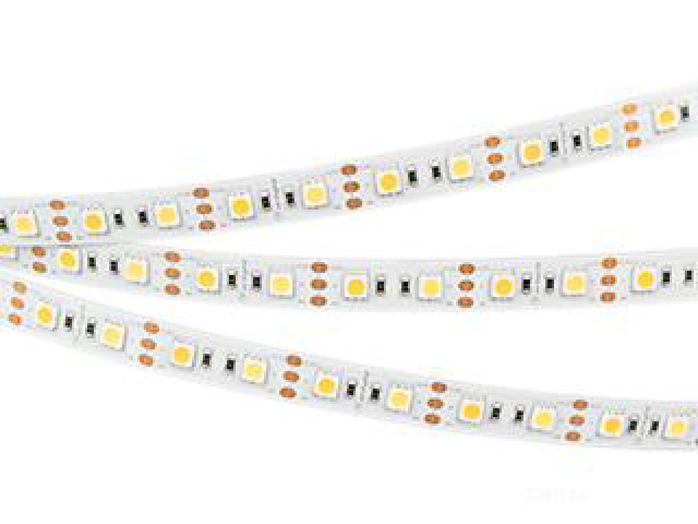 Лента RT-B60-12mm 12V White-MIX (14.4 W/m, IP20, 5060, 5m) (Arlight, Изменяемая ЦТ) фото:4