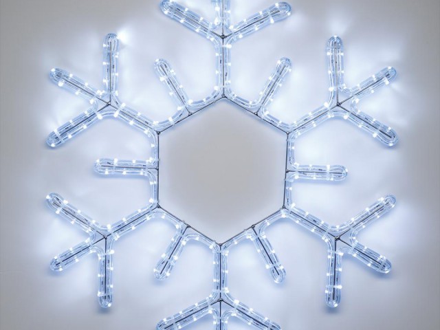 Фигура ARD-SNOWFLAKE-M5-600x600-216LED White (230V, 15W) (Ardecoled, IP65) фото:1