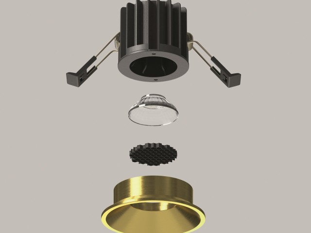 Встраиваемый светильник Technical DL058-7W3K-BS фото:17