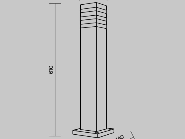 Ландшафтный светильник Outdoor O578FL-01B фото:8