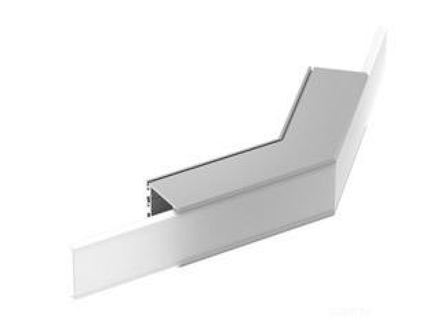Угол PLS-LOCK-H25-L135W внешний (с экраном MAT-L) (Arlight, Металл) фото:2