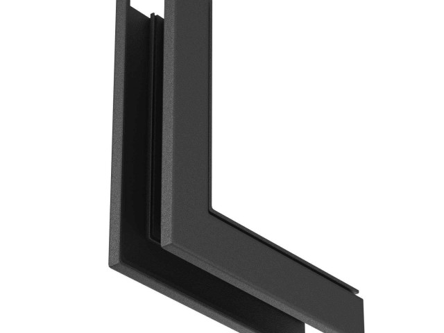 Коннектор угловой MAG-ORIENT-CON-2620-L90-EXT (BK, внешний) (Arlight, IP20 Металл, 3 года) фото:1